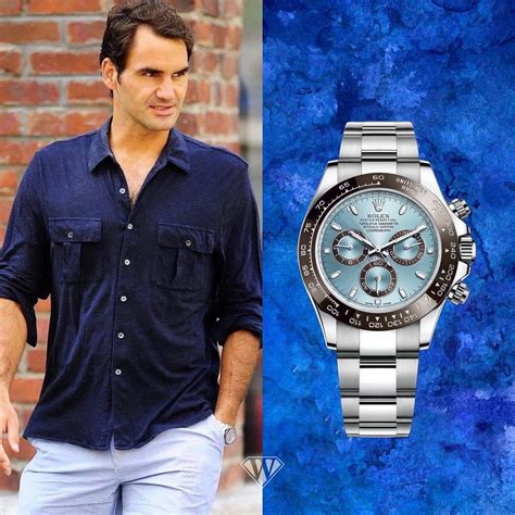 rolex cosmograph daytona federer